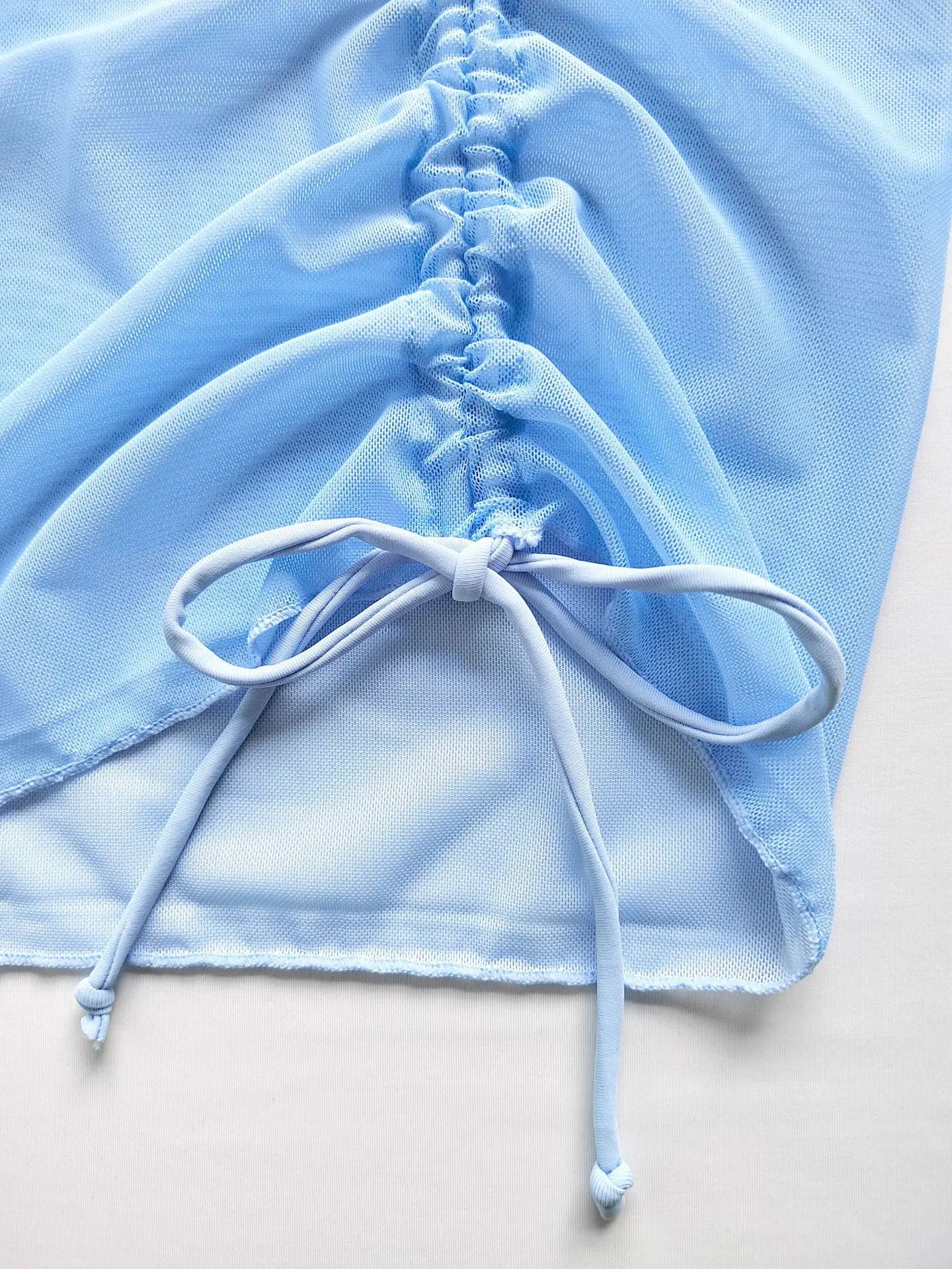 New High Elastic Bikini Set for 2025 Summer Three-piece Solid Color Lace-up Sexy Women Swimsuit Beach Bathing Suit Swimwear