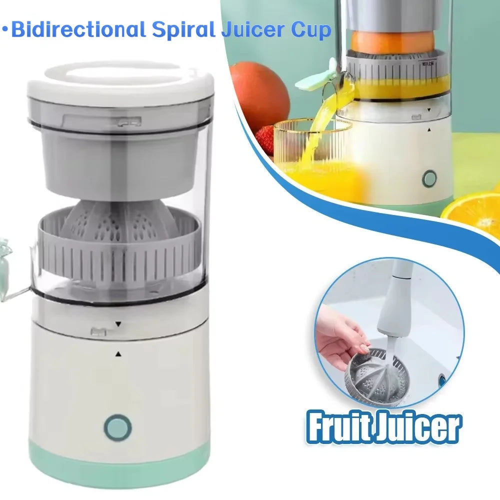Wireless Automatic Orange Lemon Juice Portable Electric Juicer Separator Fruit Juicer Cup Household Juicer Mini Home Juicer