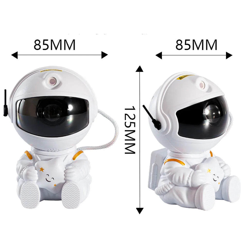 Astronaut Led Galaxy Projector Night Lights Sky Laser Star Nebula Projection Desk Lamps For Bedroom Decoration Atmospher Light