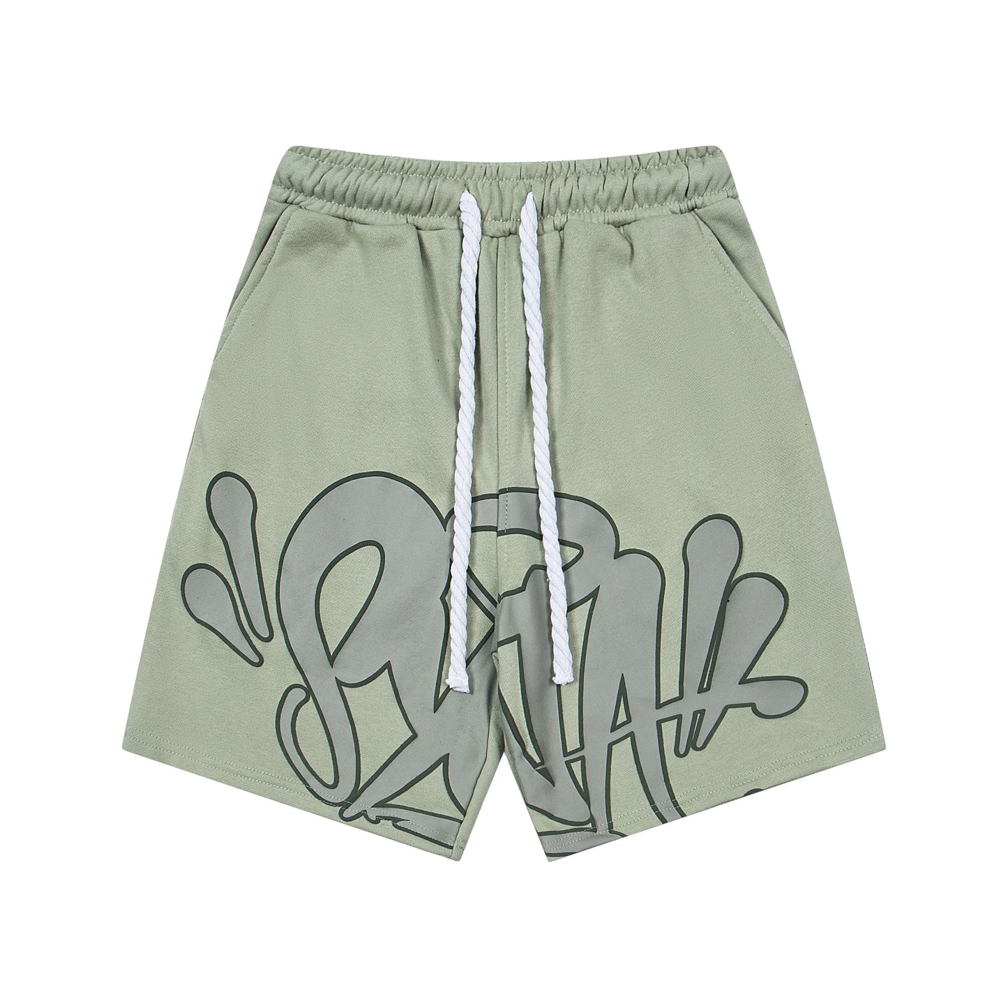 2025 summer hot brand motorcycle print men hip hop beach shorts casual fashion trend quick drying sports pants