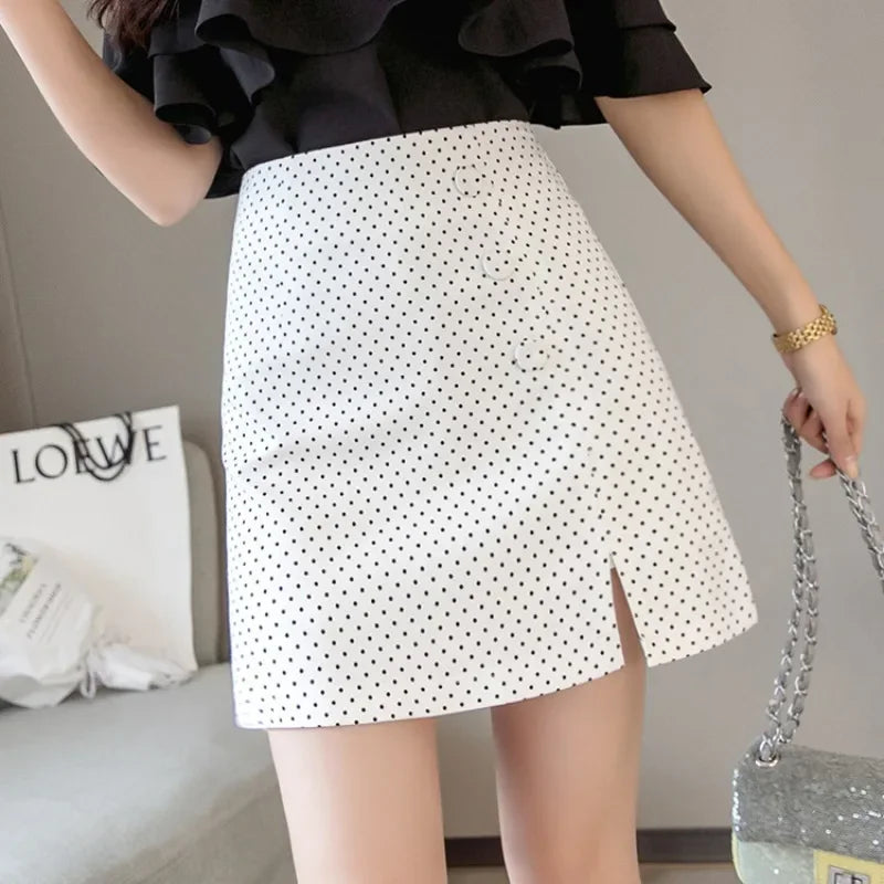 Skirts for Women Wrap High Waist Mini Tight Zipper Woman Skirt Short Clothing Trend 2025 Quality Stylish Sales Y2k Vintage Cheap