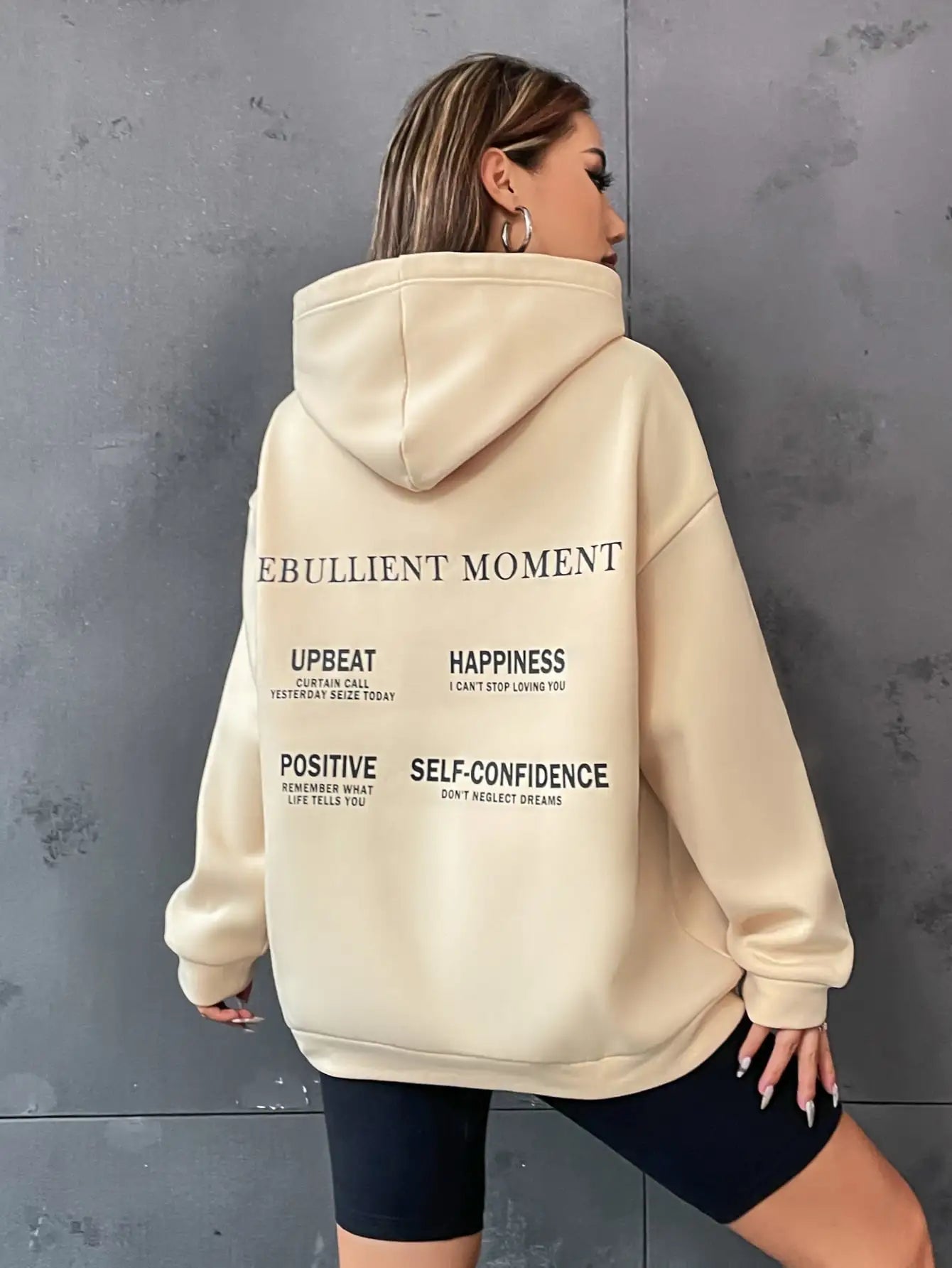 Ebullient Moment Cotton Print Mens Hoodie Original Sportswears Aesthetic Comfortable Pullover Hooded Harajuku Women Outerwear