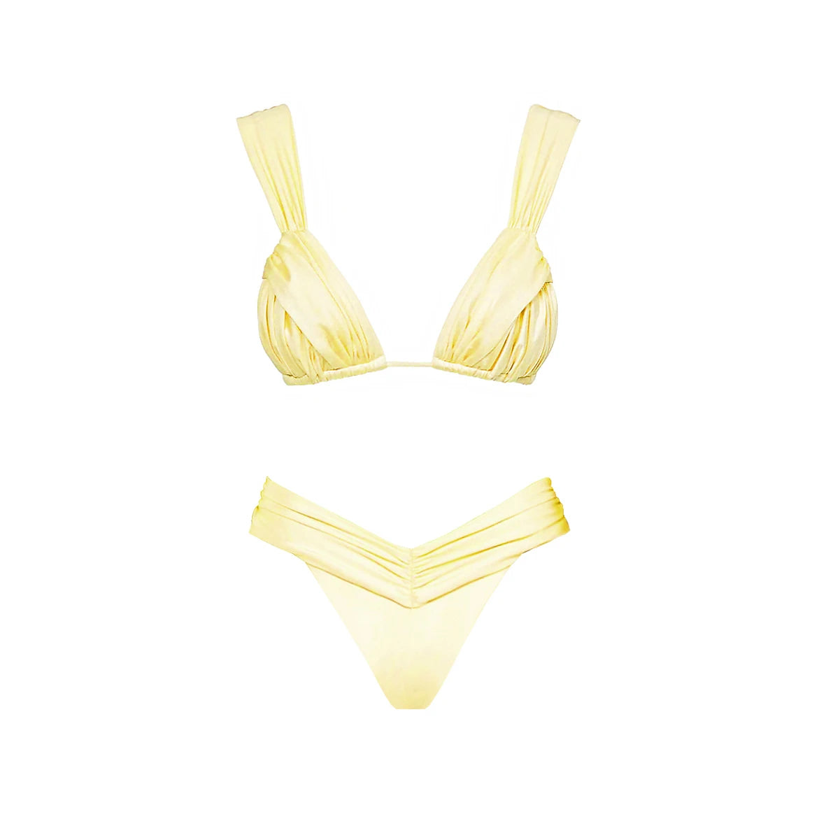 Shiny Diamond Bikini Set Sexy Women Swimsuit Push Up Swimwear Female Bandeau Biquini Halter Bathing Suit Blue Bodysuit Beachwear