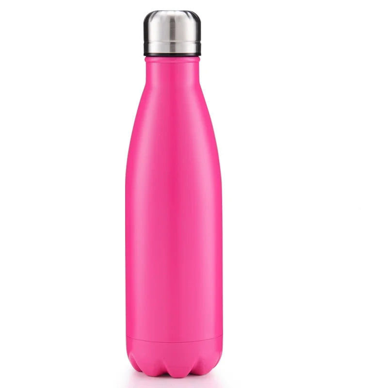 750/500ml Solid Insulated Bottle Stainless Steel Jug with Lid Large Capacity Ice Coffee Cup Portable Travel Home Summer Gift