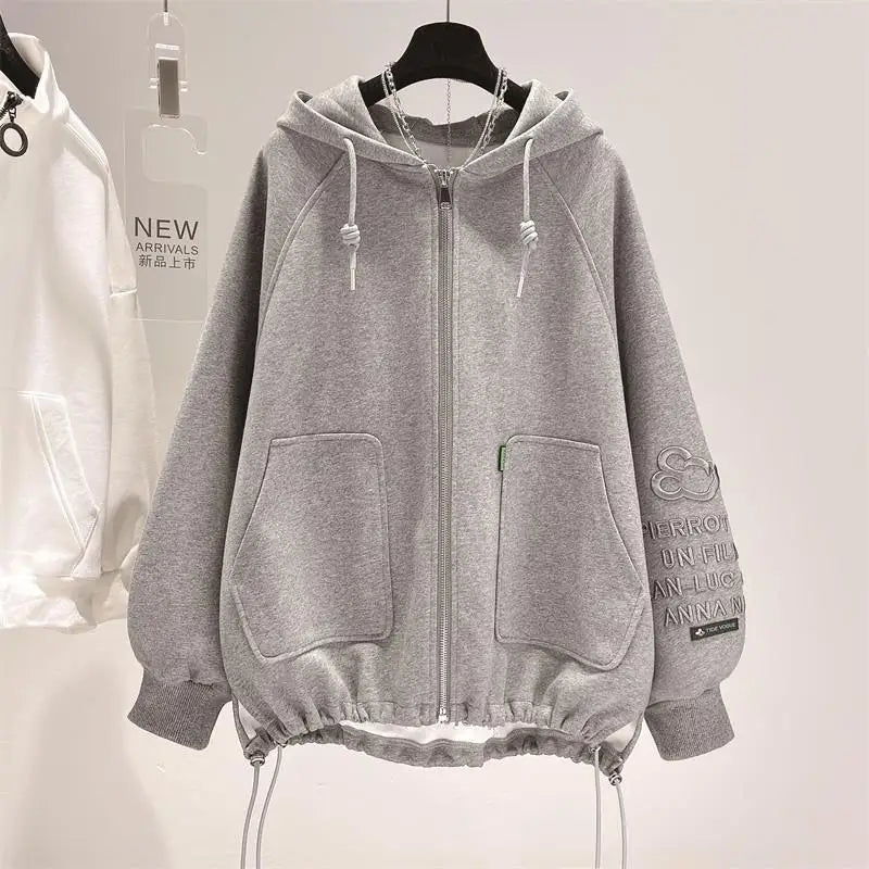 Disney New Arrival Top Fashion Autumn Cotton Loose Ins Casual Cartoon Embroidery Mickey Mouse Long Sleeve Hoodies