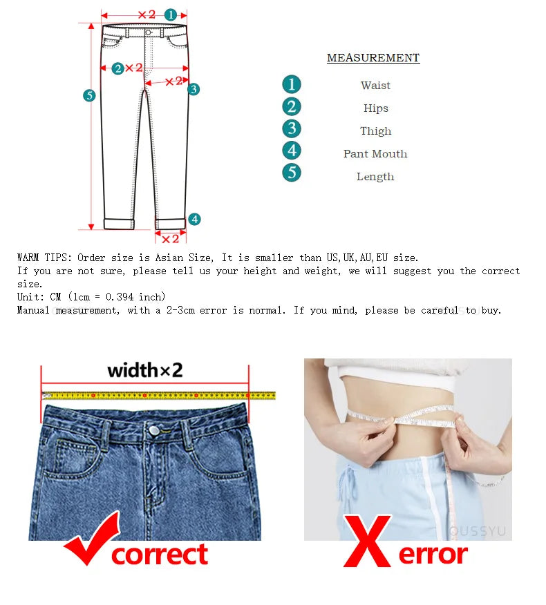 Woman Jeans High Waist Wide Leg Cotton Denim Clothing Design Sense Straight Pant Fashion Comfort White Retro Blue Casual Trouser