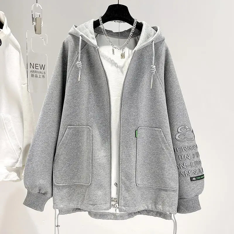 Disney New Arrival Top Fashion Autumn Cotton Loose Ins Casual Cartoon Embroidery Mickey Mouse Long Sleeve Hoodies