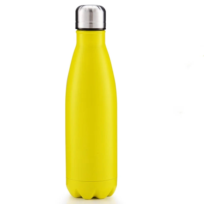 750/500ml Solid Insulated Bottle Stainless Steel Jug with Lid Large Capacity Ice Coffee Cup Portable Travel Home Summer Gift