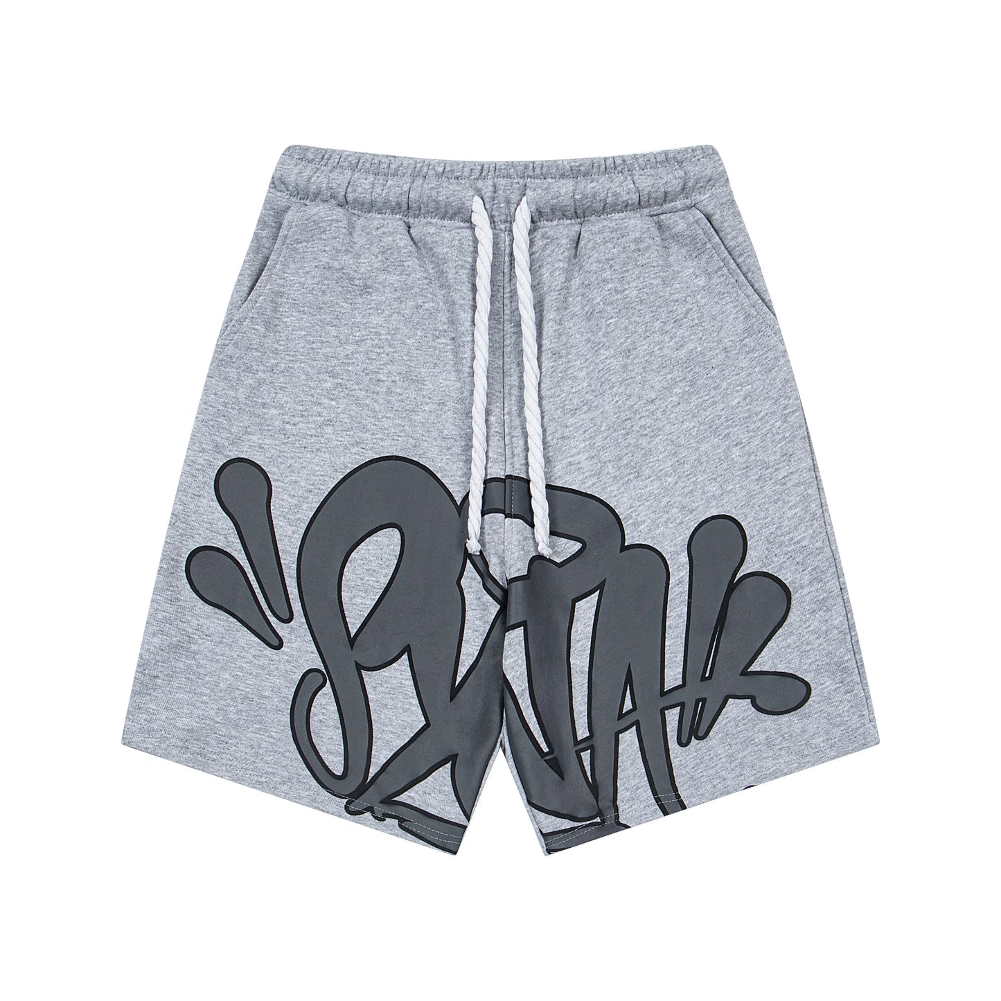 2025 summer hot brand motorcycle print men hip hop beach shorts casual fashion trend quick drying sports pants