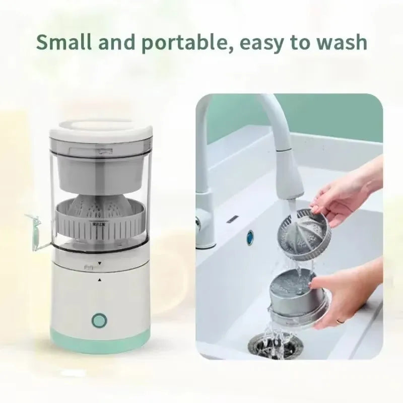 Wireless Automatic Orange Lemon Juice Portable Electric Juicer Separator Fruit Juicer Cup Household Juicer Mini Home Juicer