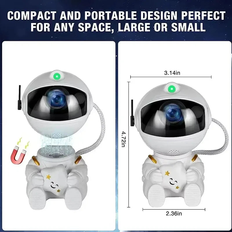 Creative astronaut star projection light full of star projection atmosphere light Astronaut birthday gift colorful star light