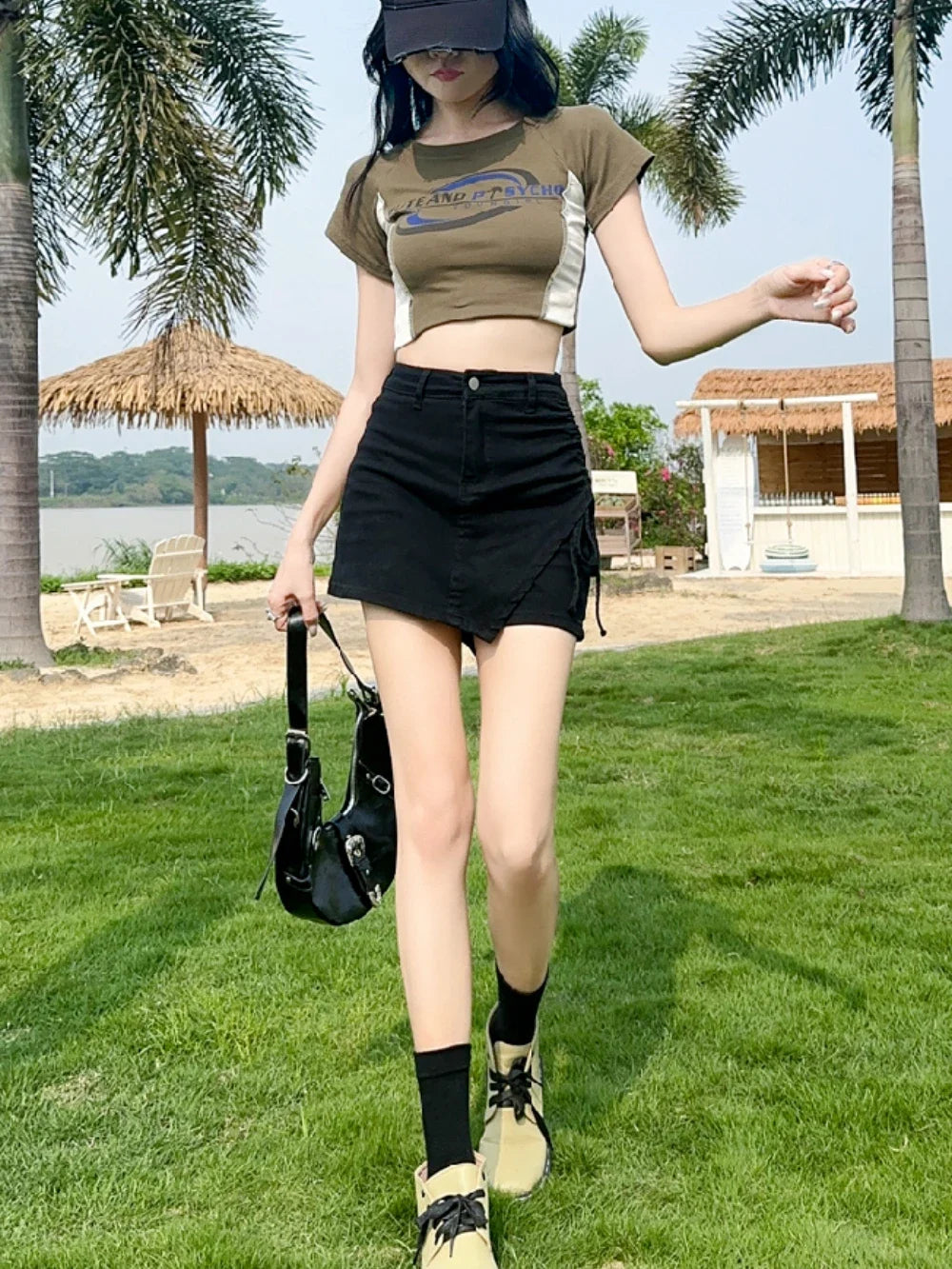 Classic Women's Skirt Pants Denim Shorts High Waist Female Short Jeans Trend 2025 2000s Clothes Y2k New In Designer Kpop Outfits