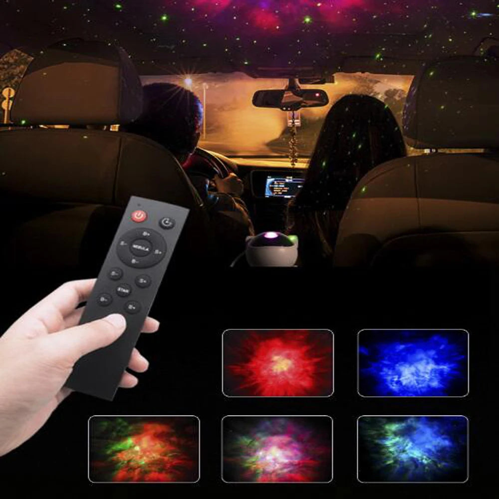 Astronaut Led Galaxy Projector Night Lights Sky Laser Star Nebula Projection Desk Lamps For Bedroom Decoration Atmospher Light