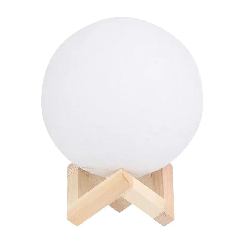 LED moon light galaxy light, DIY moon night light with plastic bracket, girl, boy, kids birthday gift, bedroom decoration night
