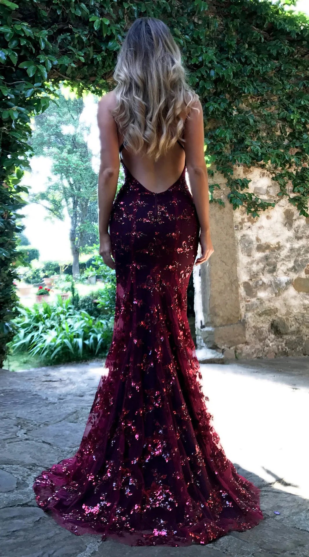 Women Dresses Sleeveless V Neck Pullover Sequins Party Dress Vestidos Formal Floor Length Sexy Wrap Breast Backless Slim