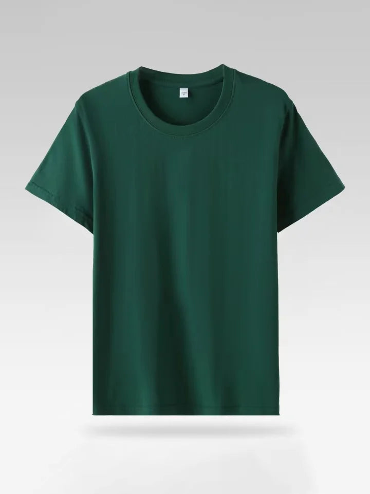 Solid Women Short Sleeve T Shirt Cotton O Neck Loose Black White Basic Thin Tops Fashion Harajuku Casual Outer Wear T-Shirts