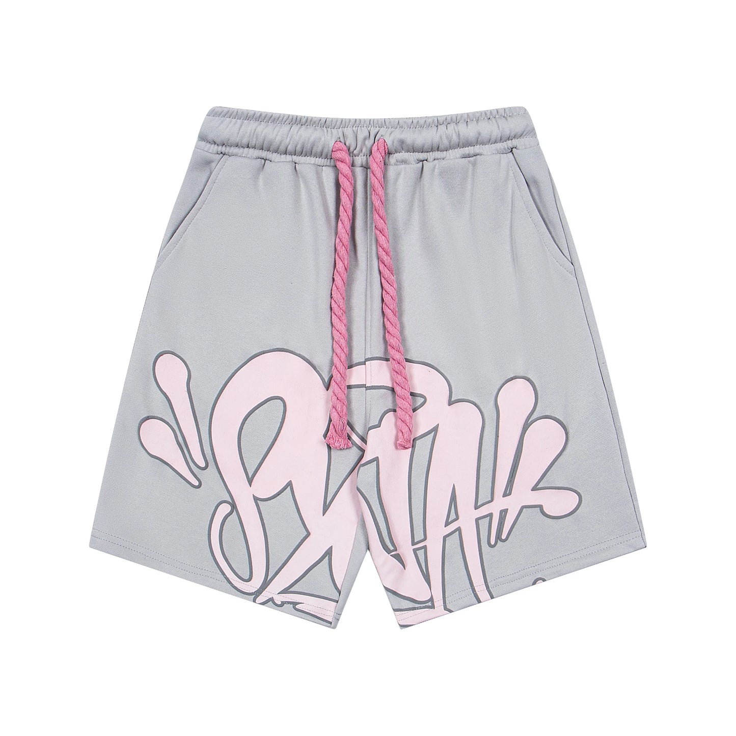 2025 summer hot brand motorcycle print men hip hop beach shorts casual fashion trend quick drying sports pants