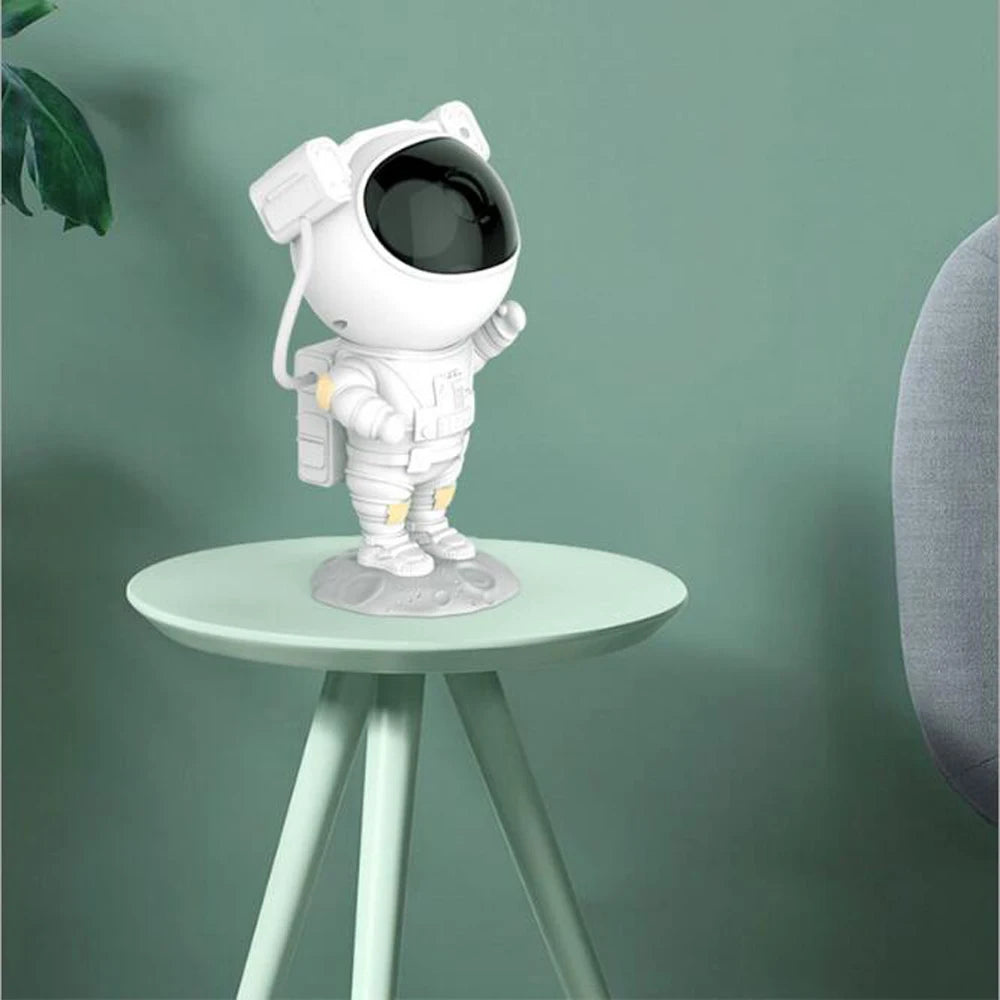 Astronaut Led Galaxy Projector Night Lights Sky Laser Star Nebula Projection Desk Lamps For Bedroom Decoration Atmospher Light