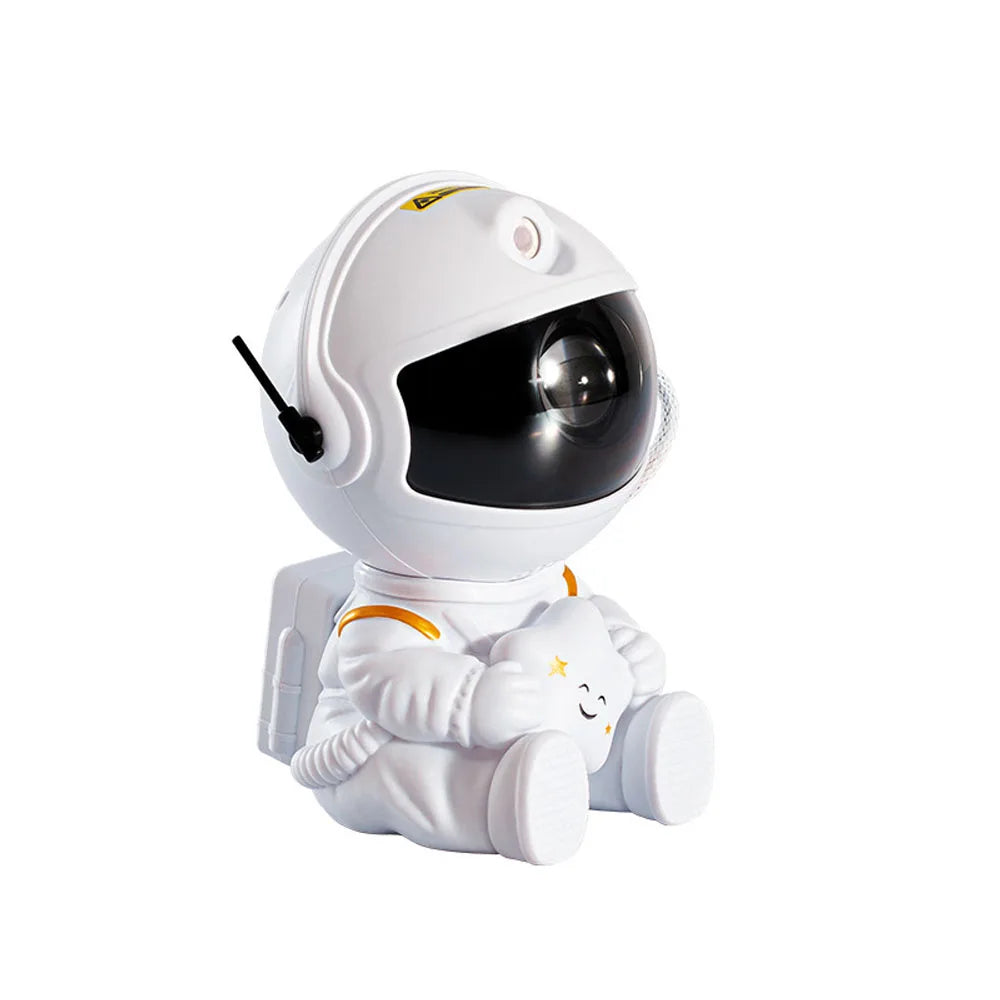 Astronaut Led Galaxy Projector Night Lights Sky Laser Star Nebula Projection Desk Lamps For Bedroom Decoration Atmospher Light
