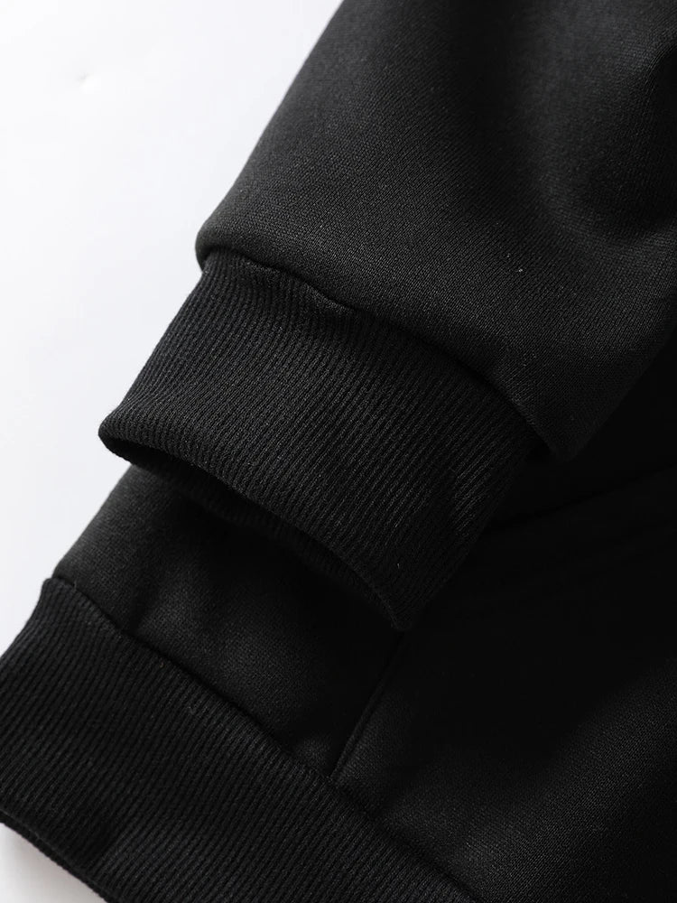 Autumn Fashion Solid Zipper Hoodie Women Warm Fleece Hooded Sweatshirt Casual Street Pocket Sportswear Oversized Female Clothing
