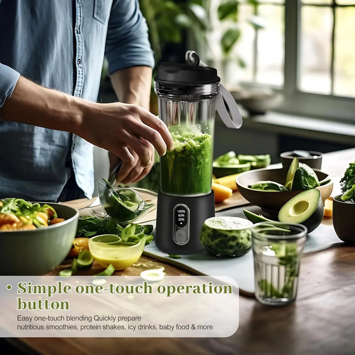 New 180W Portable Juicer Dual-use Juice Cup USB 4000mAh Battery Outdoor Fresh Fruit Blender 4 Blade Smoothie Juices Cup Blender