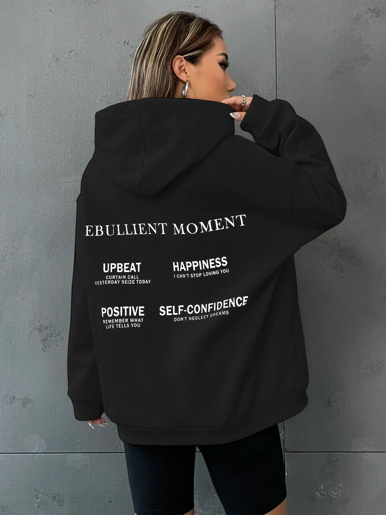 Ebullient Moment Cotton Print Mens Hoodie Original Sportswears Aesthetic Comfortable Pullover Hooded Harajuku Women Outerwear