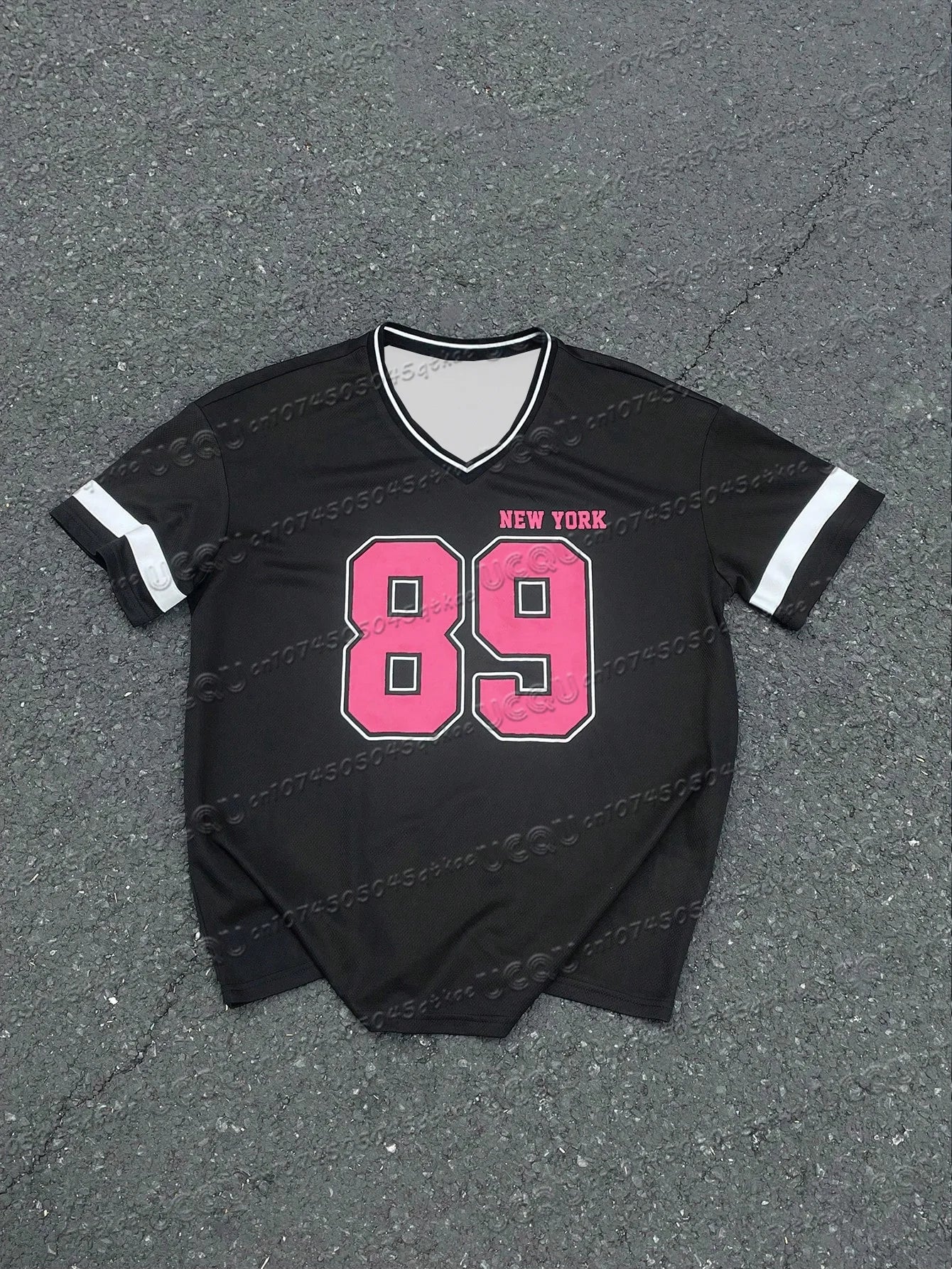 American Street Jersey T-Shirt Women'S Lightweight Breathable Short Sleeved Casual Sports Versatile Classic Black Tee Y2k Top