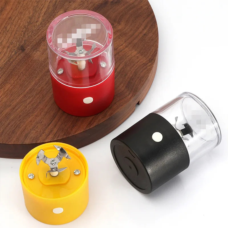 USB Charging Grass Grinders Tobacco Crusher Electric Herb Grinder Chargeable Smoking Accessories Household Kitchen Tools