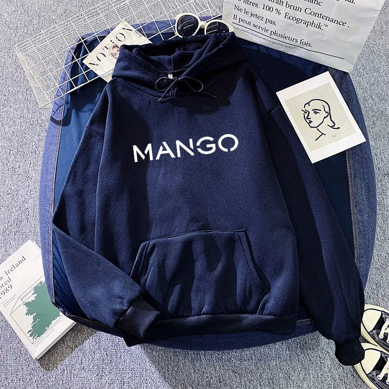 2025 New Arrival Woman Hooded Sweatshirt Urban Casual Fashion Long Sleeve Pullover Female Home Outdoor Comfort Loose Warm Hoodie