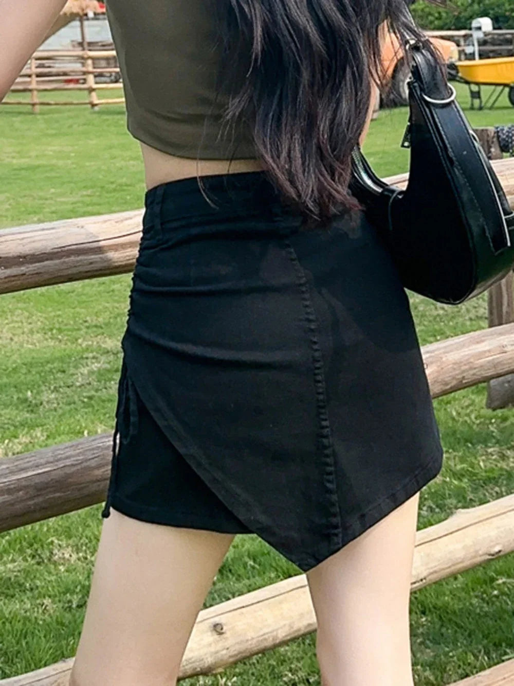 Classic Women's Skirt Pants Denim Shorts High Waist Female Short Jeans Trend 2025 2000s Clothes Y2k New In Designer Kpop Outfits