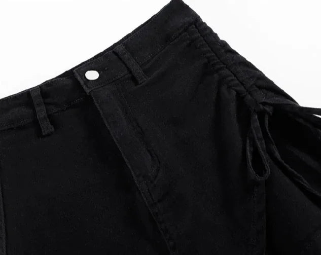 Classic Women's Skirt Pants Denim Shorts High Waist Female Short Jeans Trend 2025 2000s Clothes Y2k New In Designer Kpop Outfits