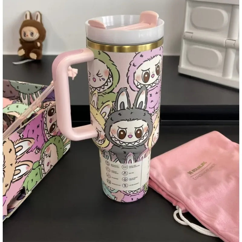40OZ stainless steel insulated cup, stainless steel insulated vacuum insulated car cup sports outdoor travel 304