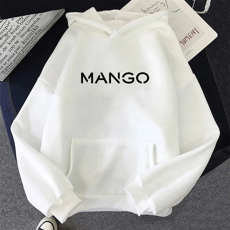 2025 New Arrival Woman Hooded Sweatshirt Urban Casual Fashion Long Sleeve Pullover Female Home Outdoor Comfort Loose Warm Hoodie