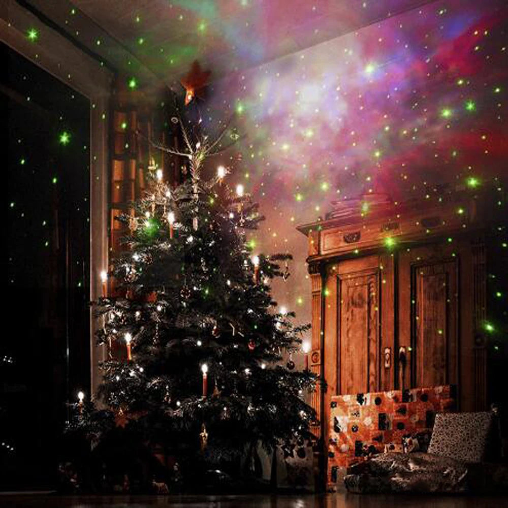 Astronaut Led Galaxy Projector Night Lights Sky Laser Star Nebula Projection Desk Lamps For Bedroom Decoration Atmospher Light