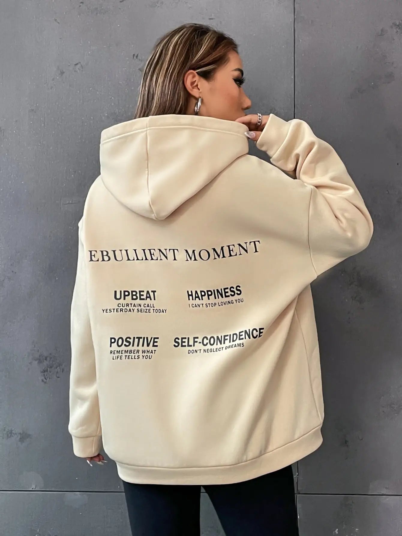Ebullient Moment Cotton Print Mens Hoodie Original Sportswears Aesthetic Comfortable Pullover Hooded Harajuku Women Outerwear