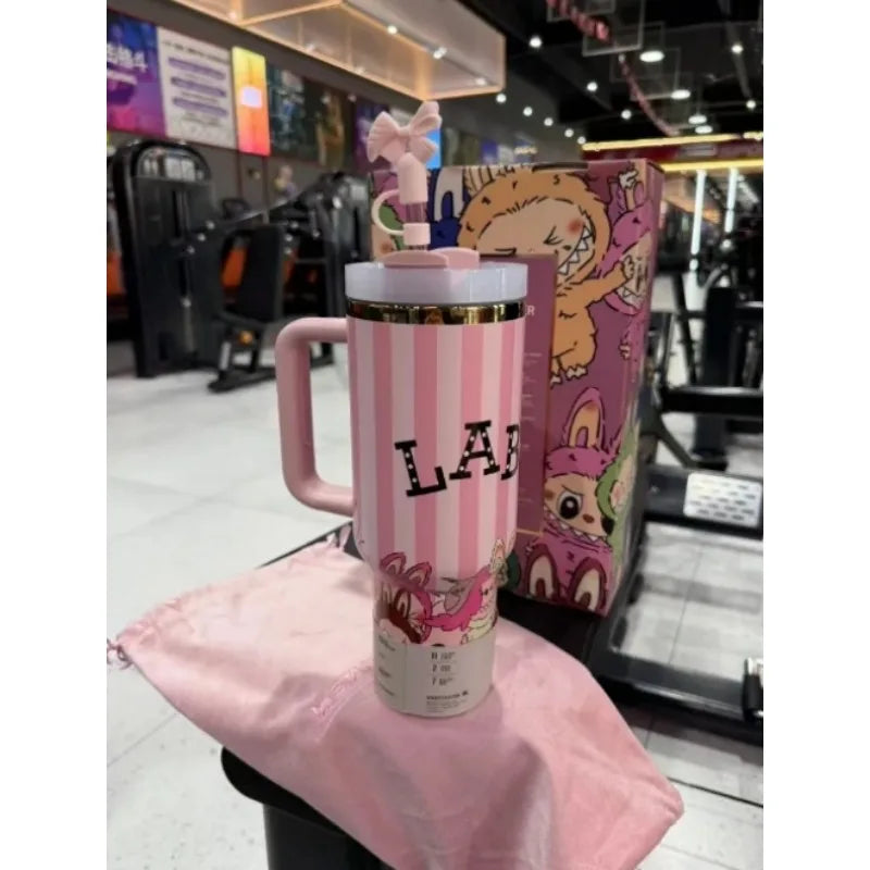 40OZ stainless steel insulated cup, stainless steel insulated vacuum insulated car cup sports outdoor travel 304