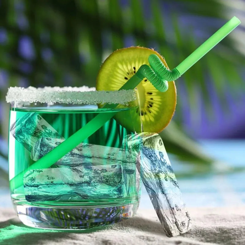 Creative Silicone Ice Cube Molds Reusable 11 Grids Freezing Mould Long Stick Shape Mold Drink Wine Juice Chilled Kitchen Gadgets
