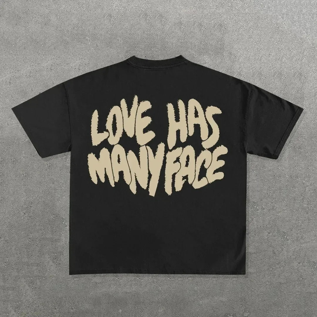 Ins Streetwear Y2k T Shirt Mens Harajuku Hip Hop Graphic Print Casual Cotton Round Neck TShirt Women Gothic Short Sleeve Tops
