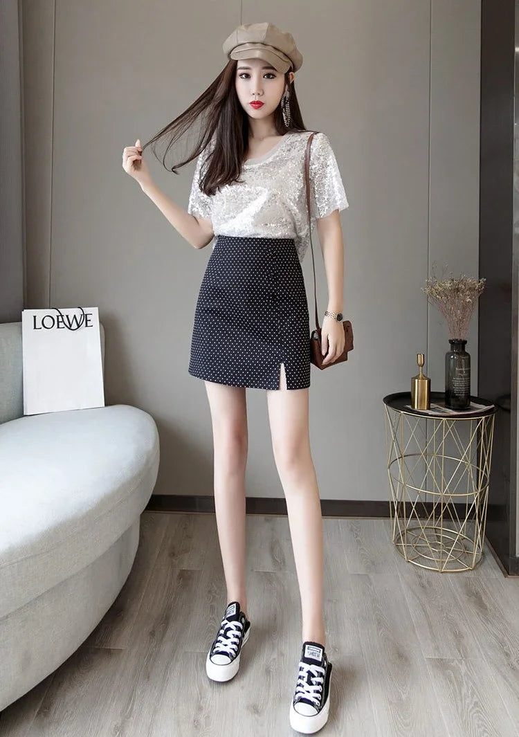 Skirts for Women Wrap High Waist Mini Tight Zipper Woman Skirt Short Clothing Trend 2025 Quality Stylish Sales Y2k Vintage Cheap