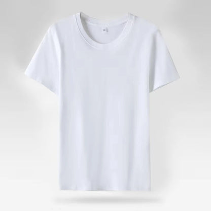 Solid  Women Short Sleeve T Shirt Cotton O Neck Loose Black White Basic Thin Tops Fashion Harajuku Casual Outer Wear T-Shirts