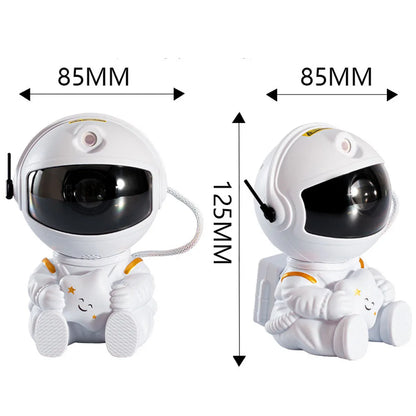 Astronaut Led Galaxy Projector Night Lights Sky Laser Star Nebula Projection Desk Lamps For Bedroom Decoration Atmospher Light
