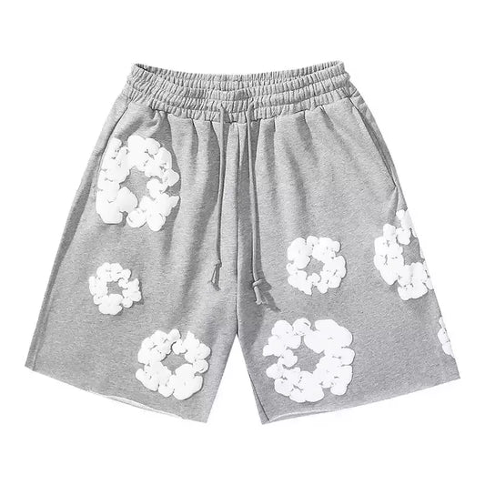 2025 Summer Fashion Pants Men Women Clothes America Kapok Floral Pants Breathable Quick-Drying Best Trendy Daily Casual Shorts
