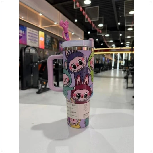 40OZ stainless steel insulated cup, stainless steel insulated vacuum insulated car cup sports outdoor travel 304