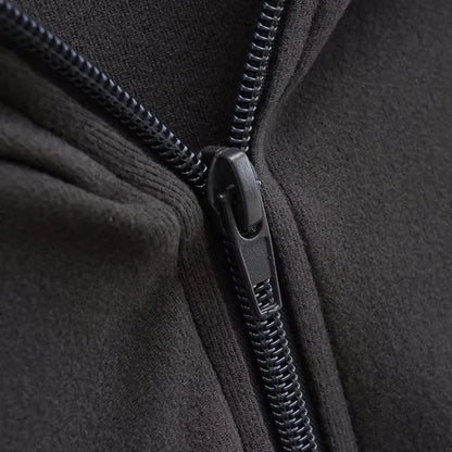 SMVP Streetwear Hooded Pockets Sweatshirt Women Casual Solid Sports Long Sleeve Hoodies Woman Autumn Slim Zipper Cropped Coat