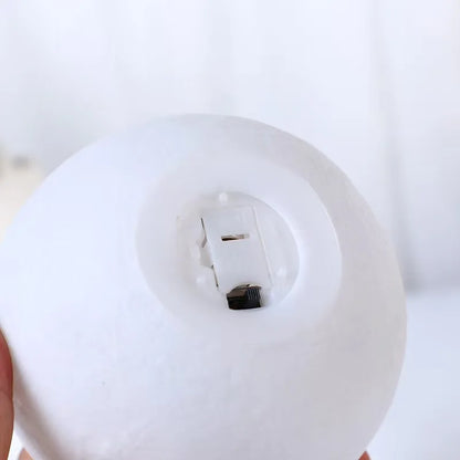 Luce lunare a LED, luce galattica, luce notturna fai da te con supporto in plastica, regalo di compleanno per bambini, decorazione per camera da letto.
