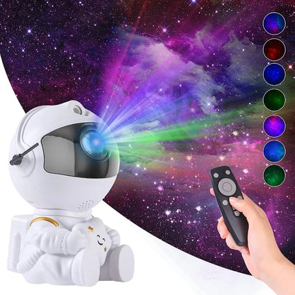 Creative astronaut star projection light full of star projection atmosphere light Astronaut birthday gift colorful star light