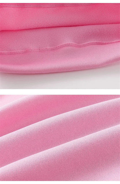 Make Today A Good Day Letter Printed Hoodie for Autumn and Winter Women Round Neck Top Long Sleeved Pullover Casual Clothing