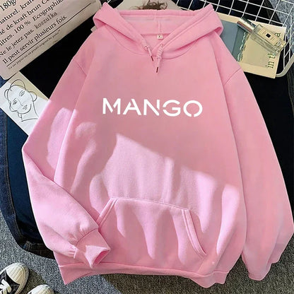 2025 New Arrival Woman Hooded Sweatshirt Urban Casual Fashion Long Sleeve Pullover Female Home Outdoor Comfort Loose Warm Hoodie