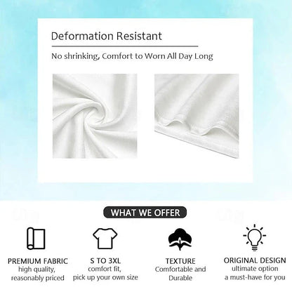 Beach Men's Lapel Shirt Summer Short Sleeve Outdoor Everyday Shirt Tops Landscape Printed Pattern  OverSize Loose Men Clothing