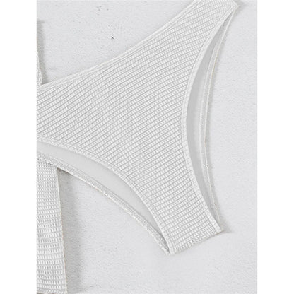 5 Colors With Skirt Bandeau Bikini Female Swimsuit Women Swimwear Three-pieces Bikini set Padded Bather Bathing Suit Swim V6624